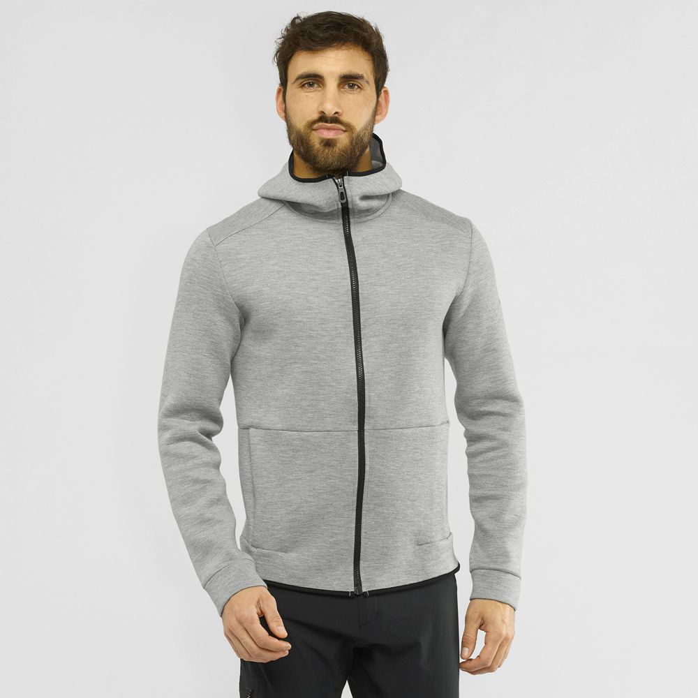 Salomon ESSENTIAL WARM Capa Intermedia Hombre - Gris - Colombia (23467-QTVK)